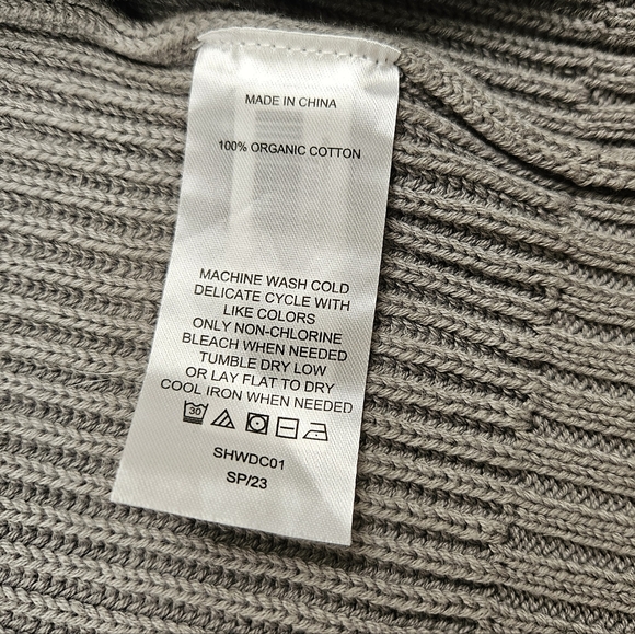 Quince Gray Women's Cardigan Sweater - Picture 8 of 10